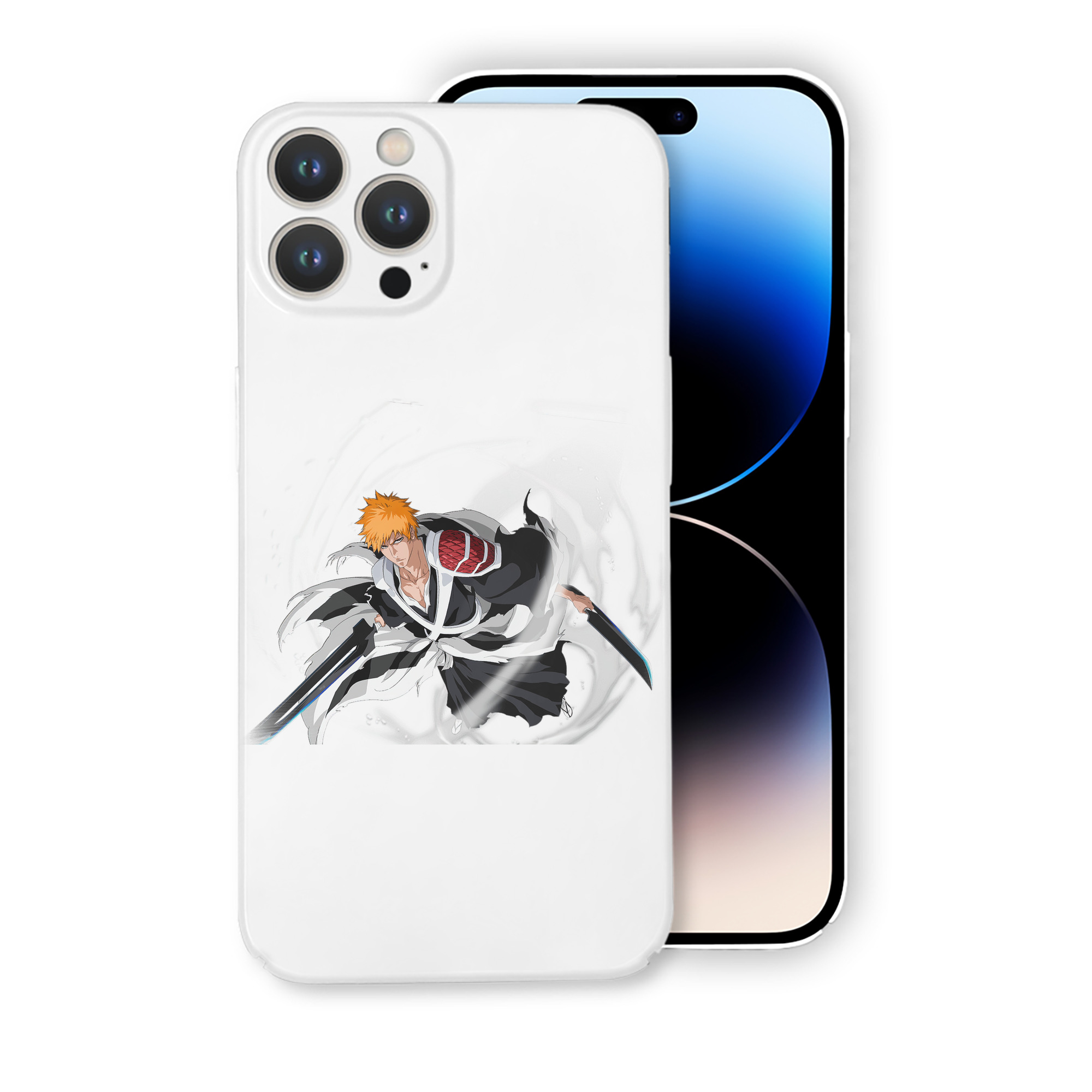 （画像用） ブリーチ 黒崎一護（くろさき いちご）BLEACH Kurosaki Ichigo 【iPhone 14シリーズ対応】ハードケース